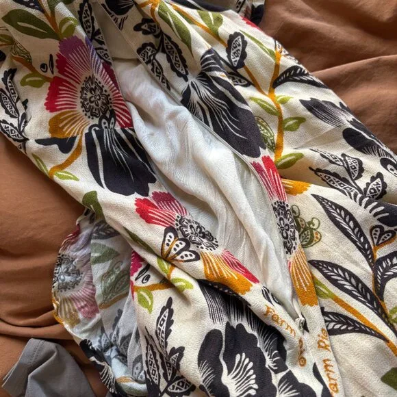 Farm Rio Meg Romantic garden maxi dress - Picture 7 of 12